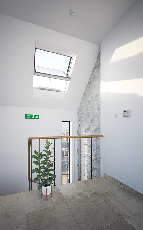 Dakea Smoke Vent White, fenêtre de toit